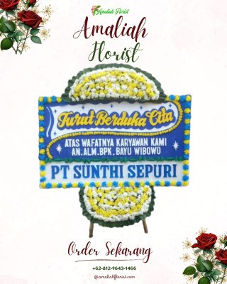 Papan Bunga Duka di Glugur Darat Ii