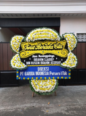 Papan Bunga Duka di Glugur Darat Ii